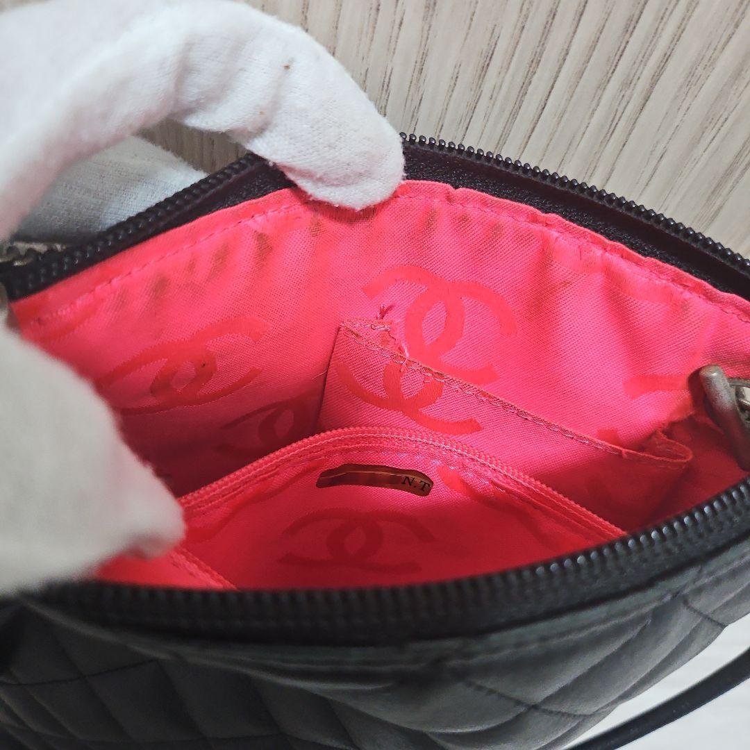 CHANELカンボンライン　ショルダーバッグ